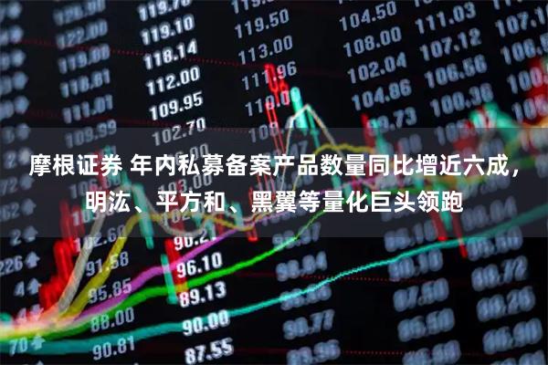 摩根证券 年内私募备案产品数量同比增近六成，明汯、平方和、黑翼等量化巨头领跑
